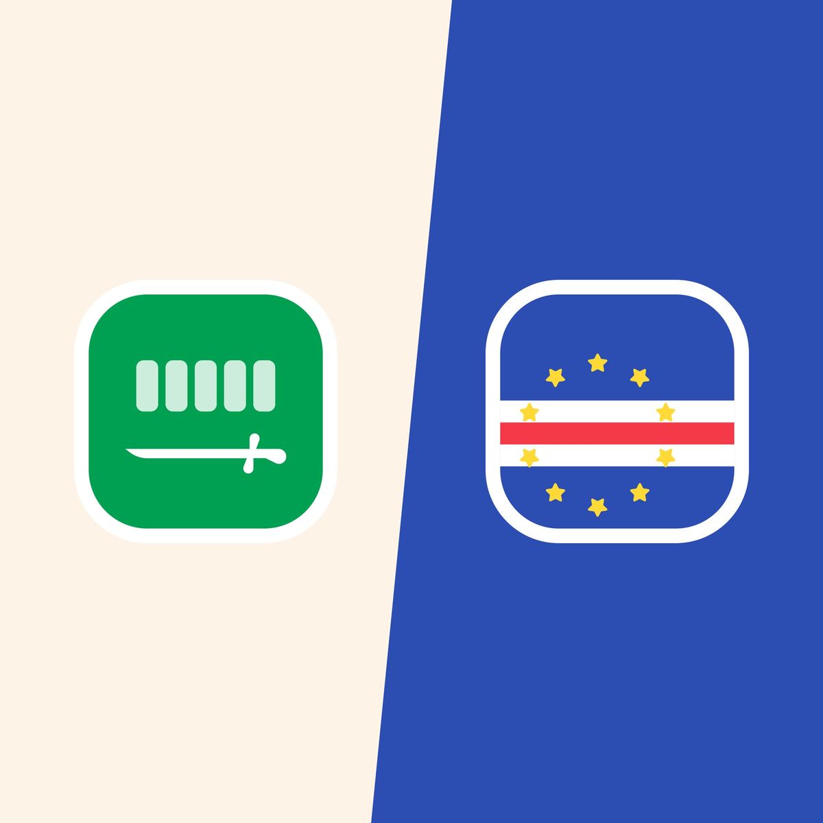 Saudi Arabia vs Cape Verde - World Cup - Match 65 (Group H)