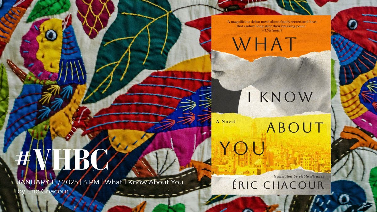 What I Know About You (Violet Hour Book Club)