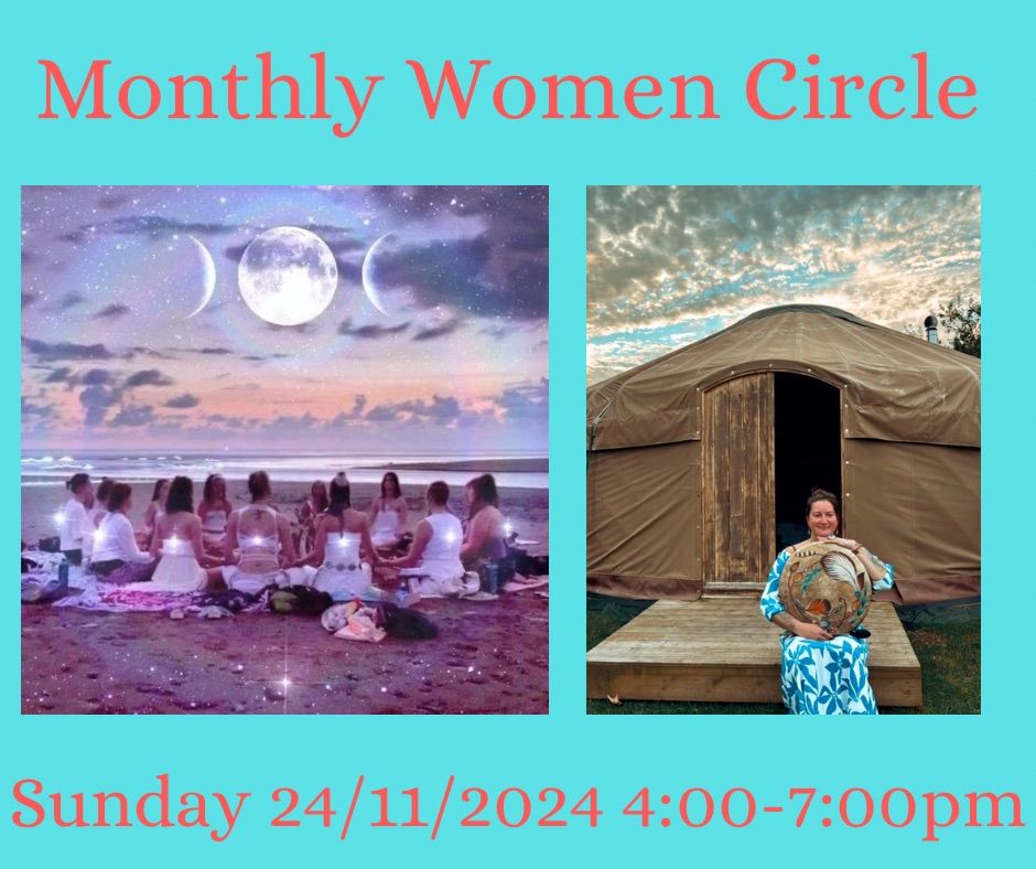 Monthly Women Circle at Hidden Yurt - Sunday 24\/11\/2024