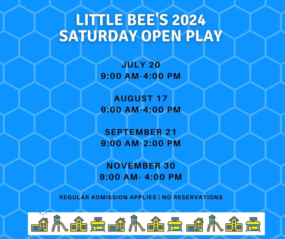 August Open Play Saturday