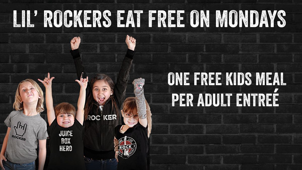 Kids Eat Free Mondays!