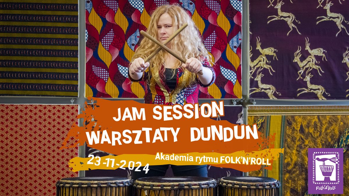 Jam session \/ Warsztaty gry na zestawie dundun\u00f3w