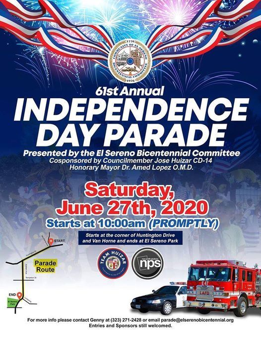 SAVE the DATE Alumni Band to perform at the El Sereno Parade, Los