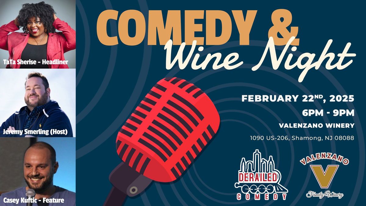 Derailed Comedy Show - Wine Dinner