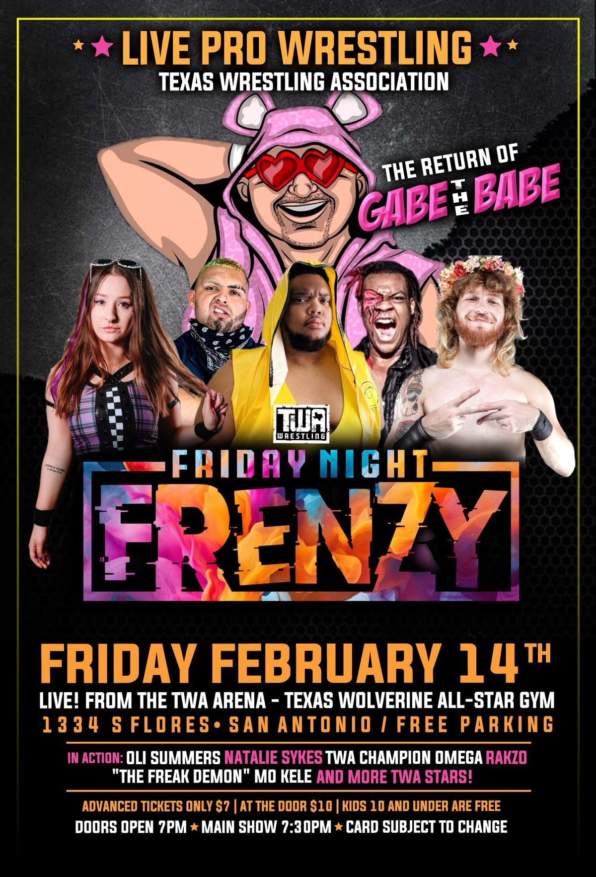 TWA:Friday night frenzy 