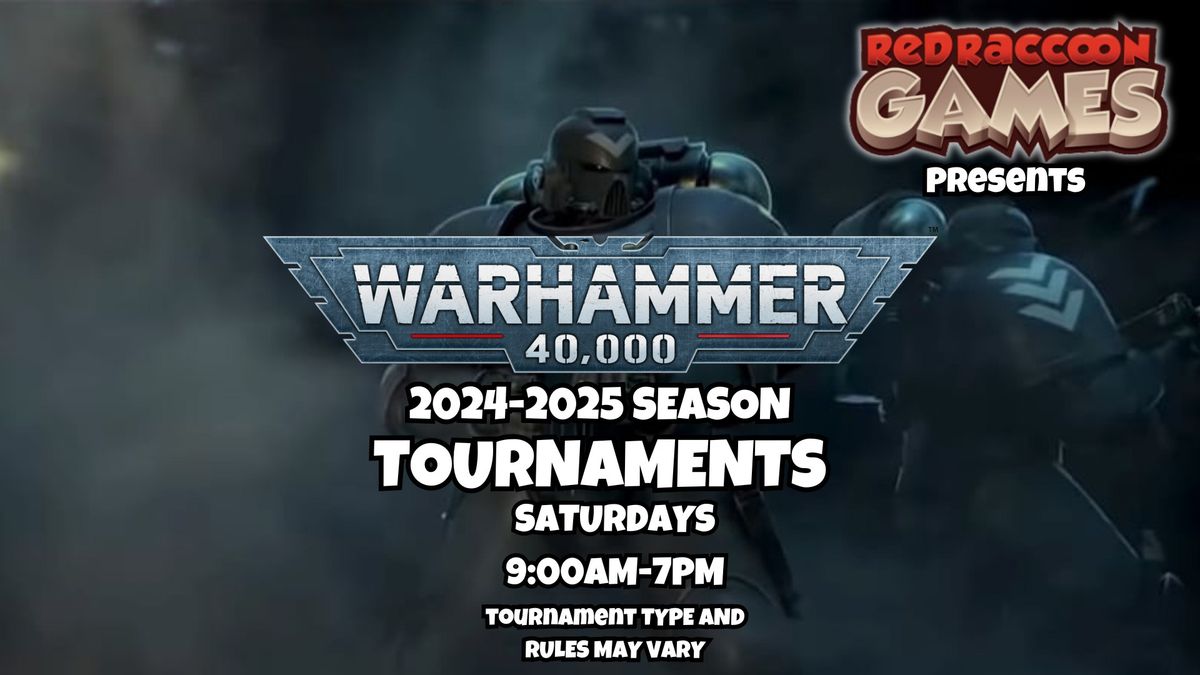 Red Raccoon Games Warhammer 40k Tournaments