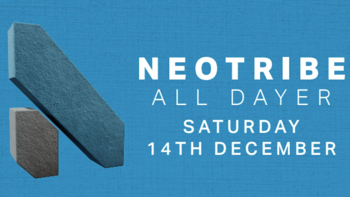 Neotribe - featuring Loose Articles, Gen and The Degenerates, Ugly Club, Material Goods and many more... Saturday 14th December 2024 | Sunbird Records, Darwen