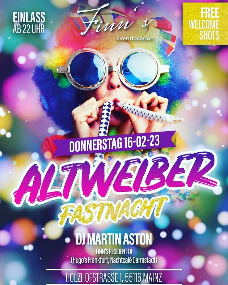 Altweiber Fastnacht , finnsmainz, 16 February to 17 February