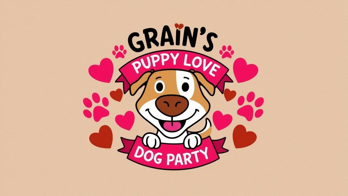 Puppy Love Valentine's Dog Party