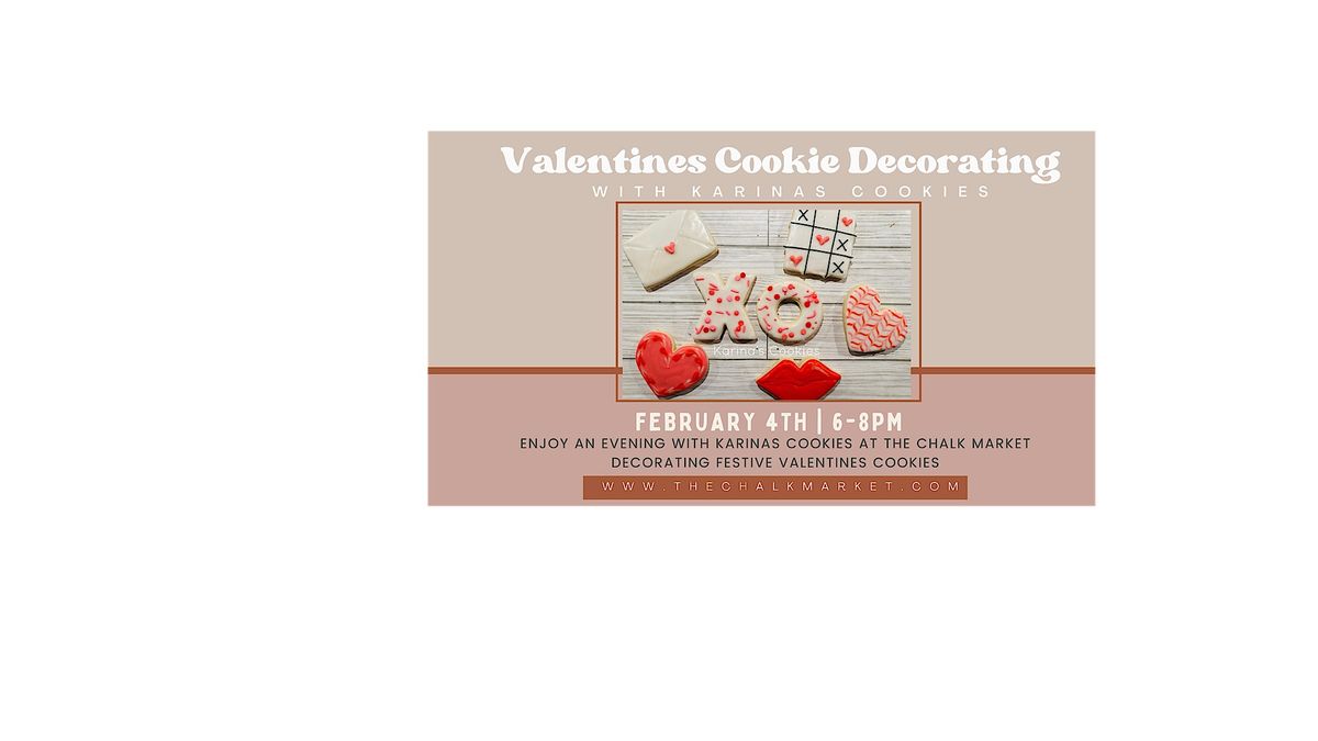 Valentines Cookie Decorating 