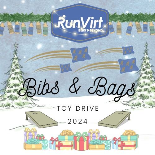 RunVirt Bibs & Bags Toy Drive & Cornhole Tournament