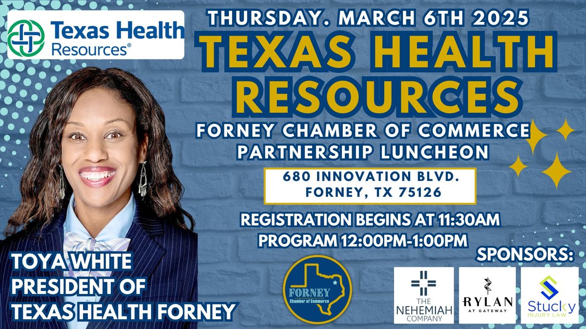 Forney Chamber of Commerce-March 2025 Partnership Luncheon