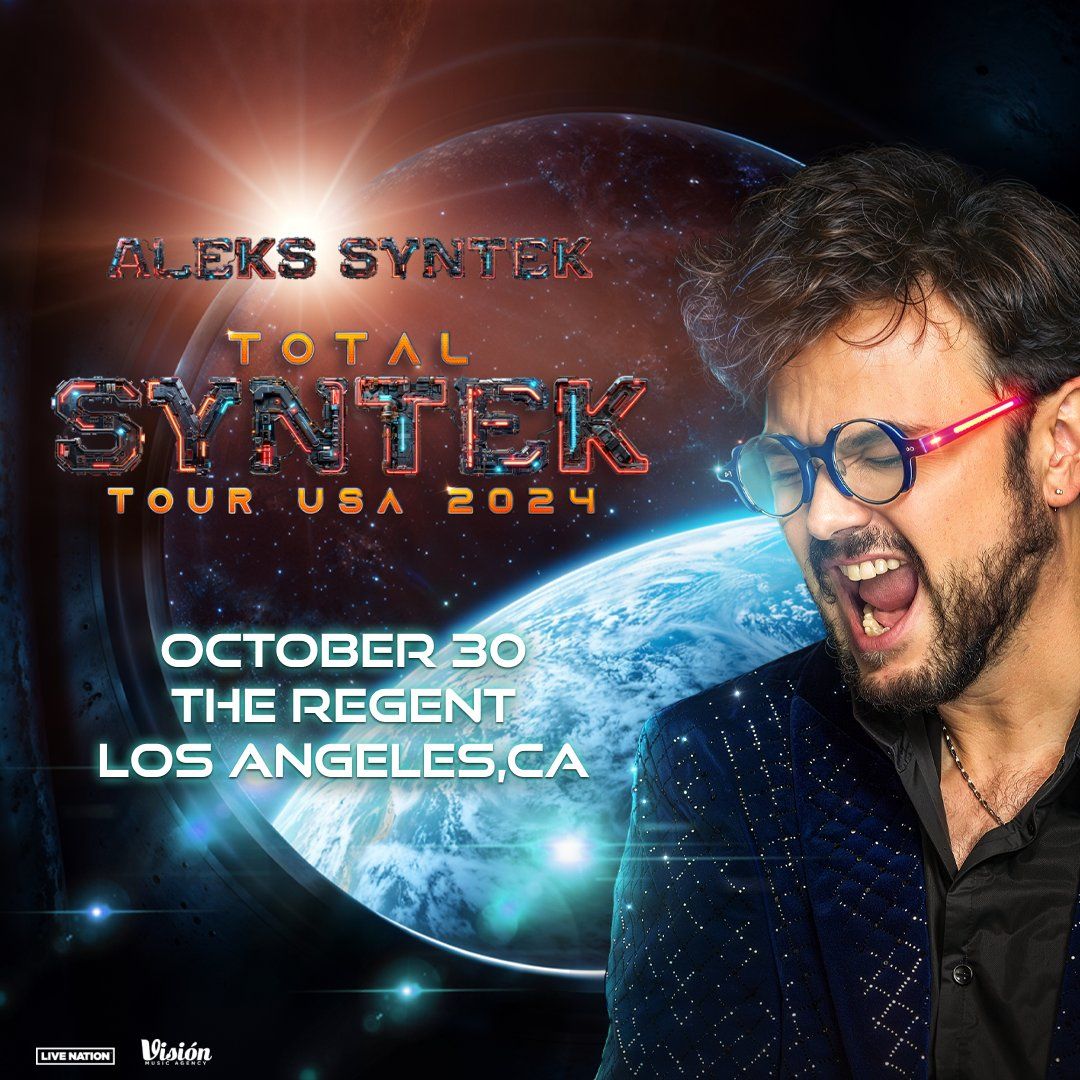 Aleks Syntek at The Regent Theater Los Angeles