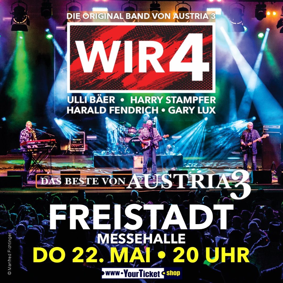 WIR4 - Die Original Band von AUSTRIA 3 \u2022 Das Beste von AUSTRIA 3