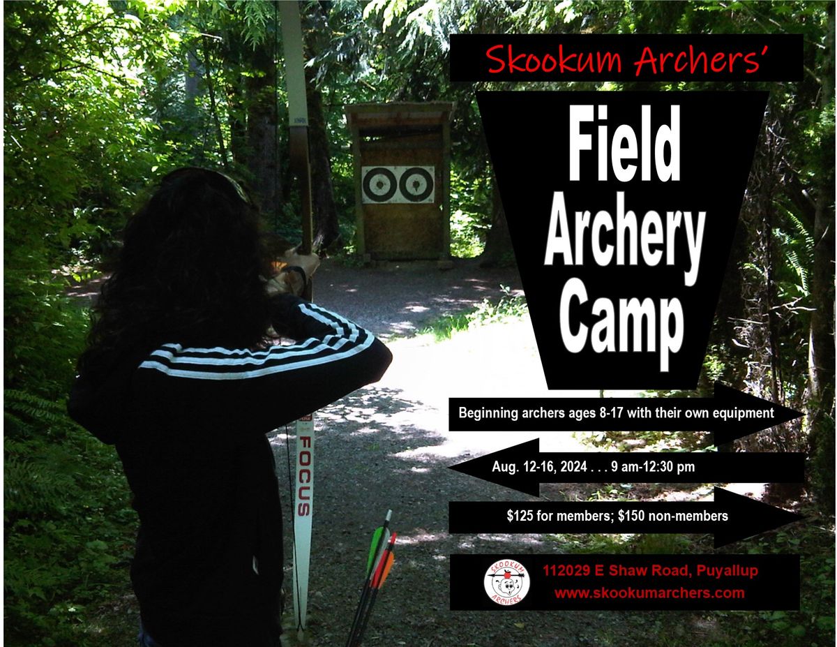 Summer Field Archery Camp - Ages 8-17