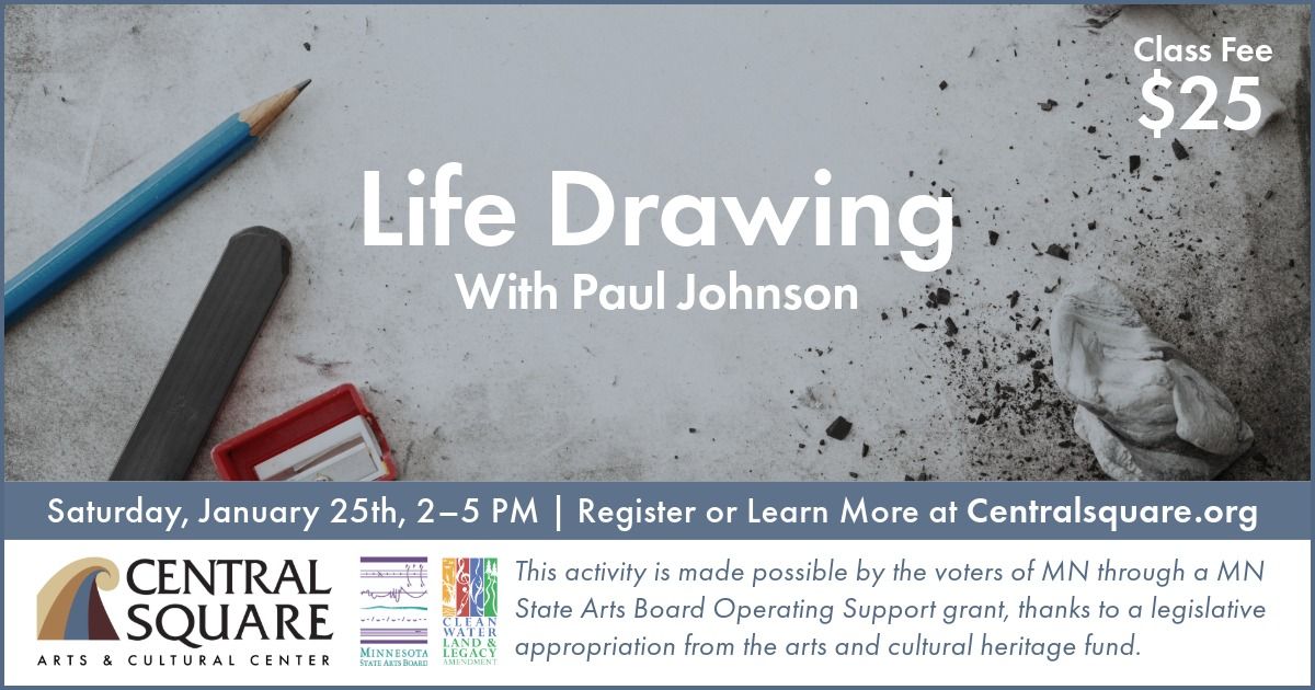 Life Drawing with Paul Johnson