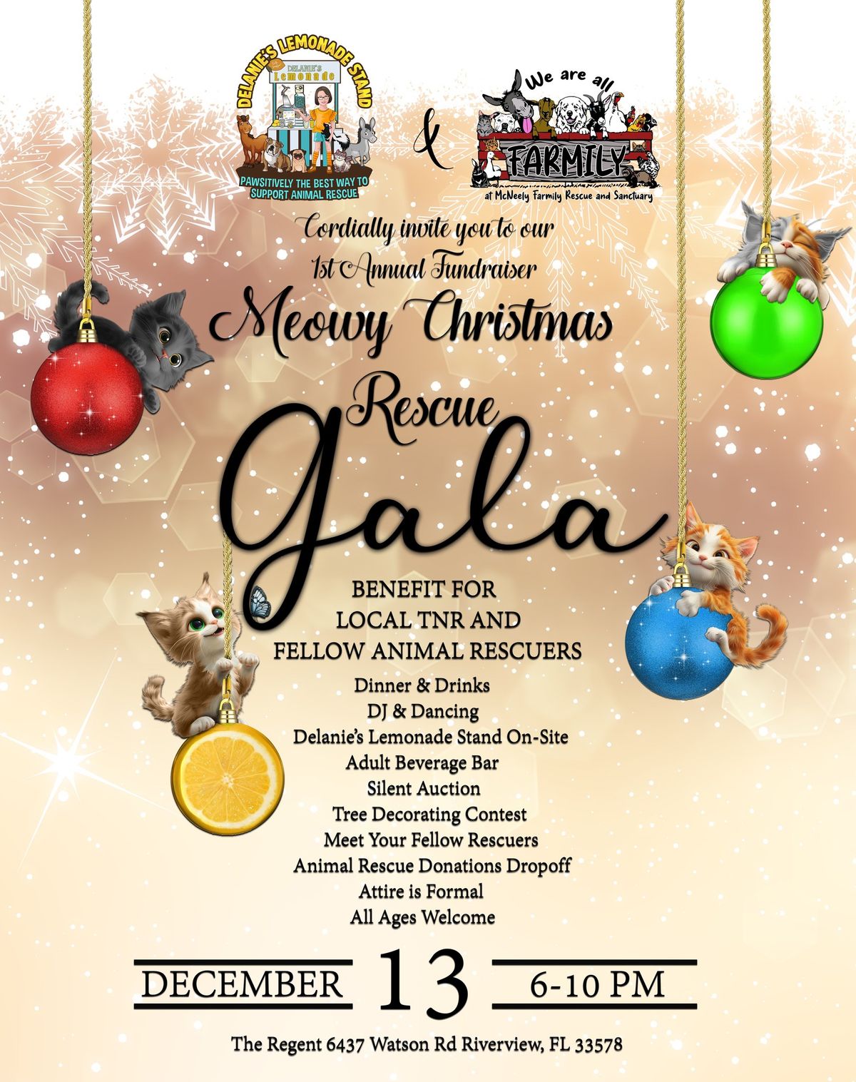 Meowy Christmas Rescue Gala 