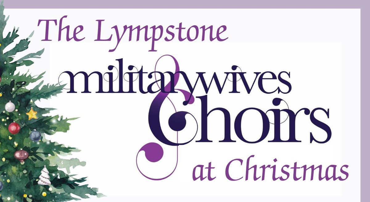 The Lympstone Military Wives Choir at Christmas with the Ottery St Mary Silver Band 