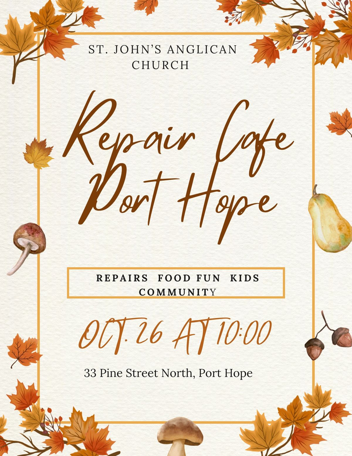 Repair Cafe Port Hope 