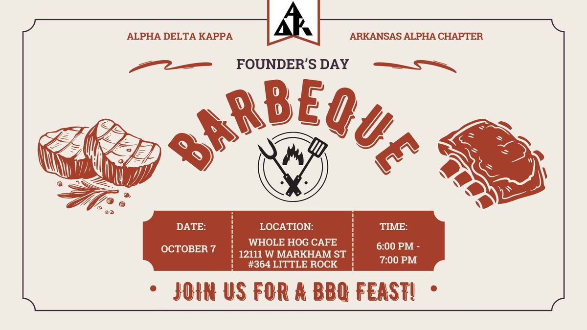 ADK Founder's Day Barbecue