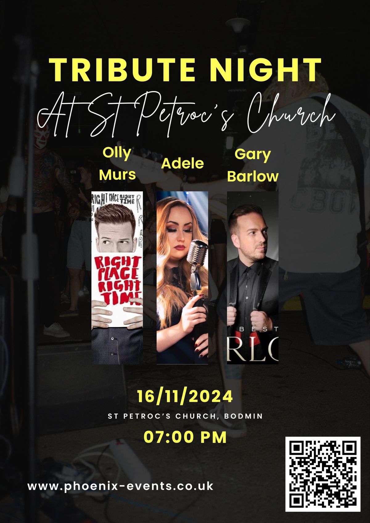 Tributes to Olly Murs, Adele and Gary Barlow at St Petroc\u2019s Church, Bodmin