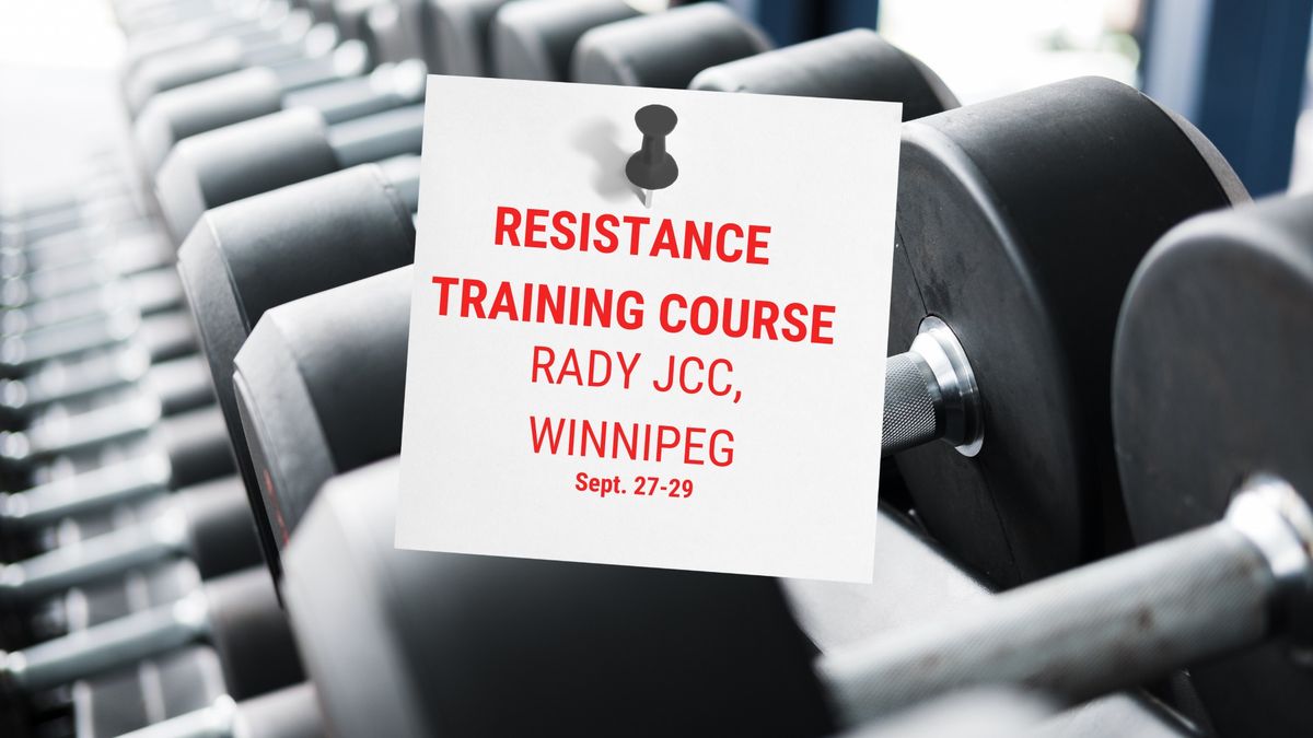 Resistance Training Instructor Certification