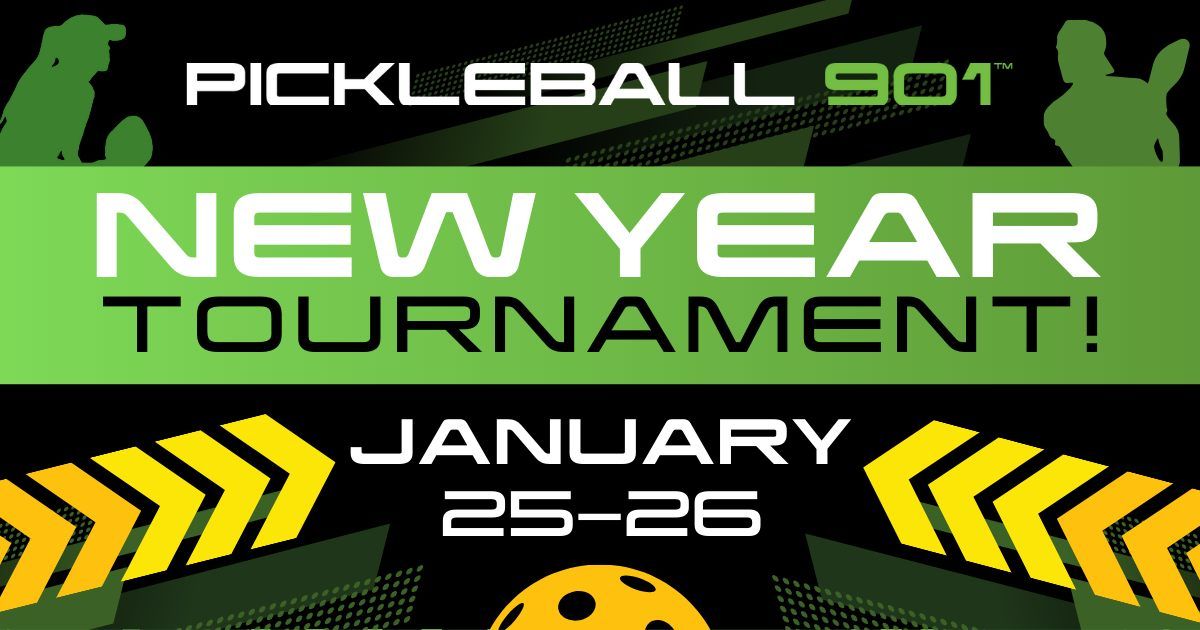 New Year Tournament at Pickleball 901!