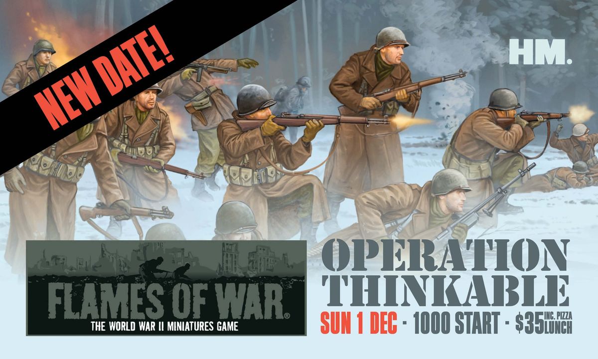 Flames of War: Operation Thinkable