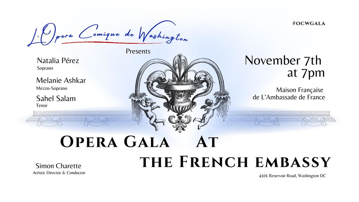 Opera Gala at The French Embassy