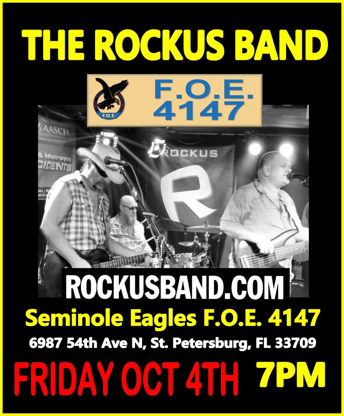 THE ROCKUS BAND @ The Eagles #4147