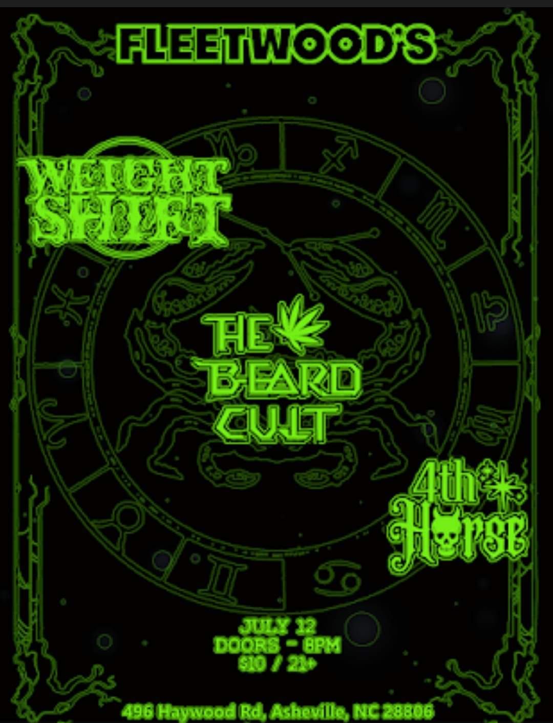 4thHorse \u2664 The Beard Cult \u2664 Weight Shift