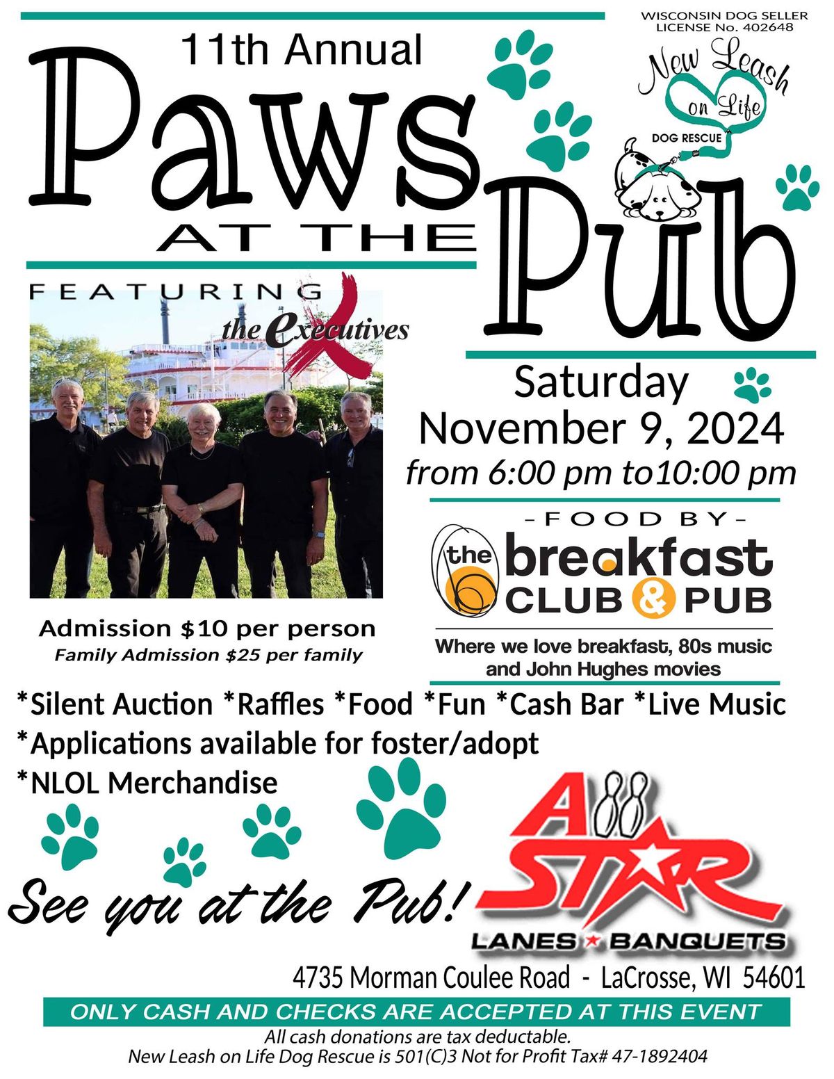 11th Annual Paws at the Pub