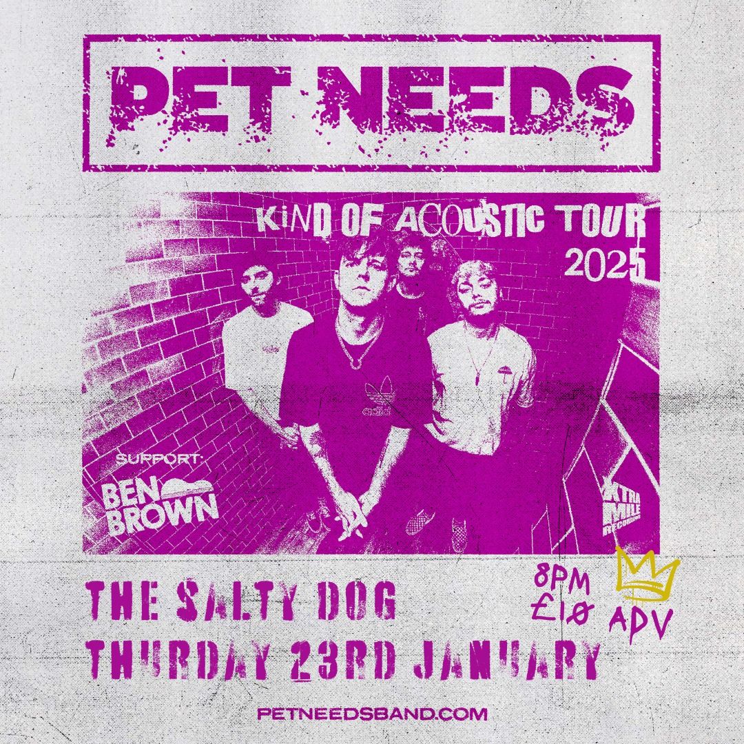 PET NEEDS (Acoustic Show)