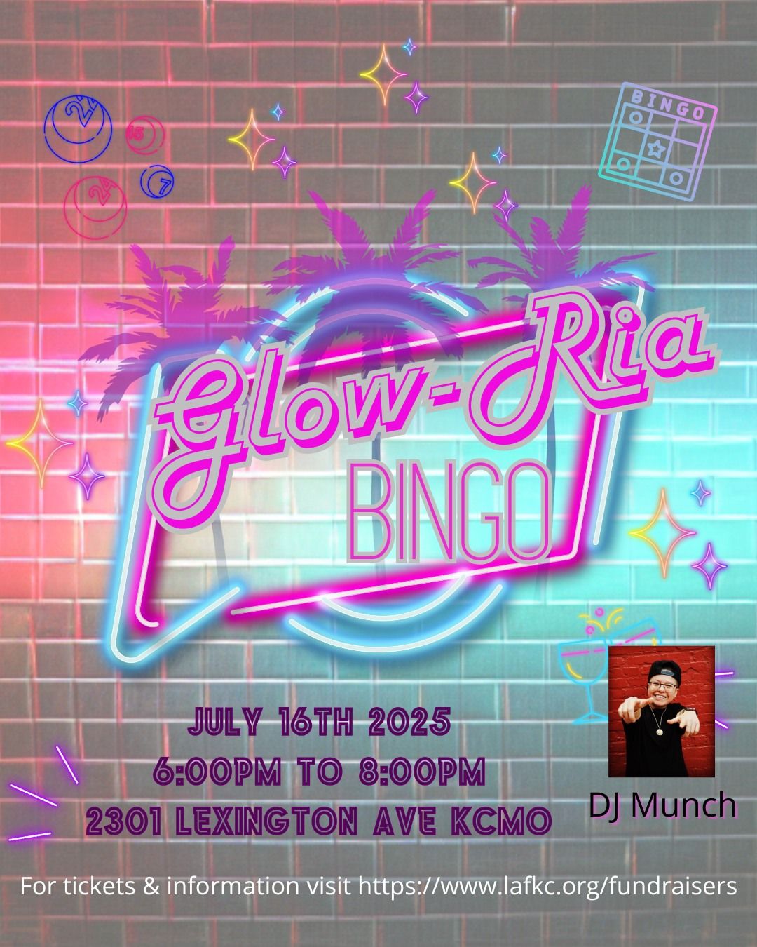 Glow-Ria Bingo! 