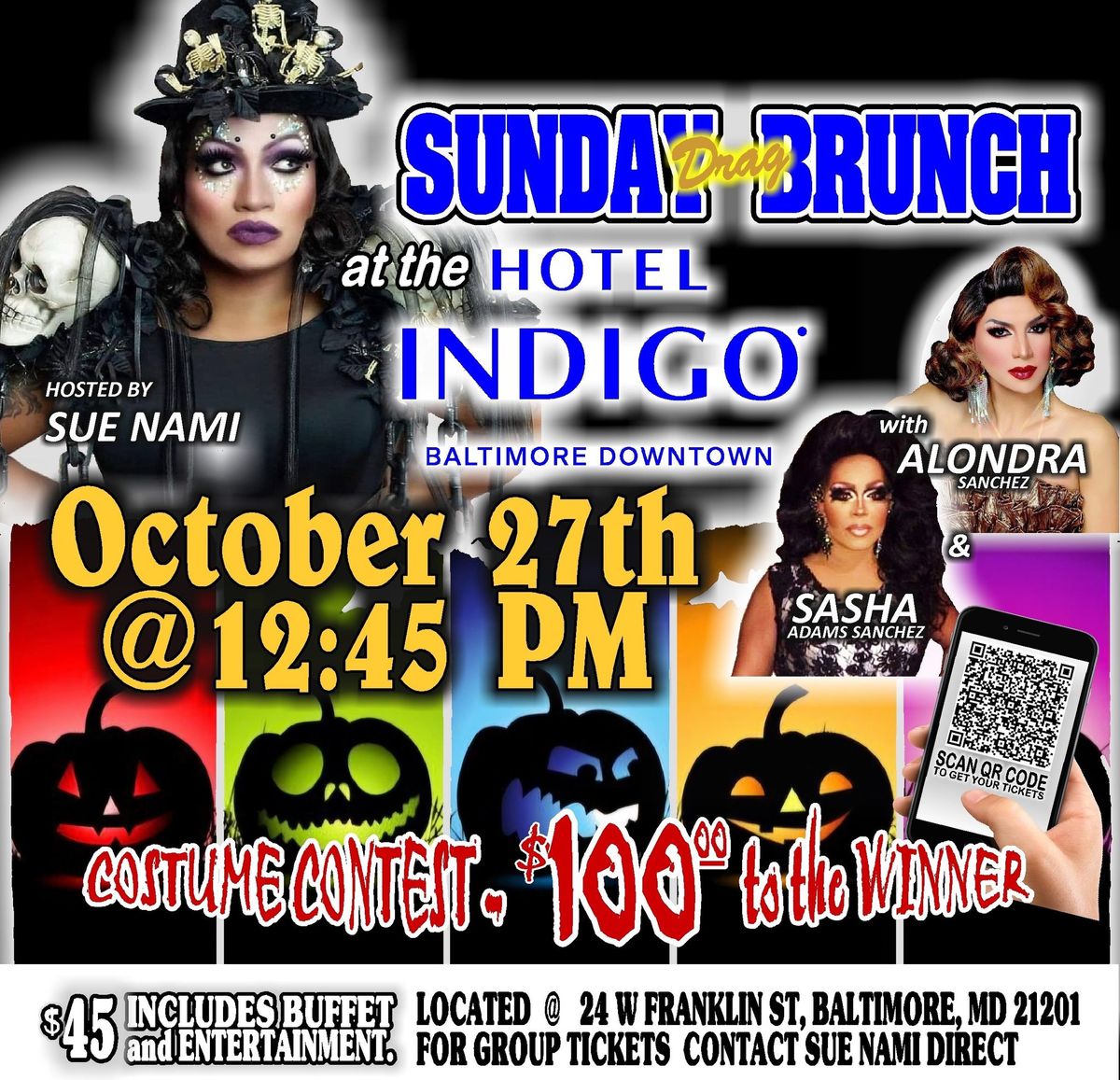 Hotel Indigo Sunday Drag Brunch 