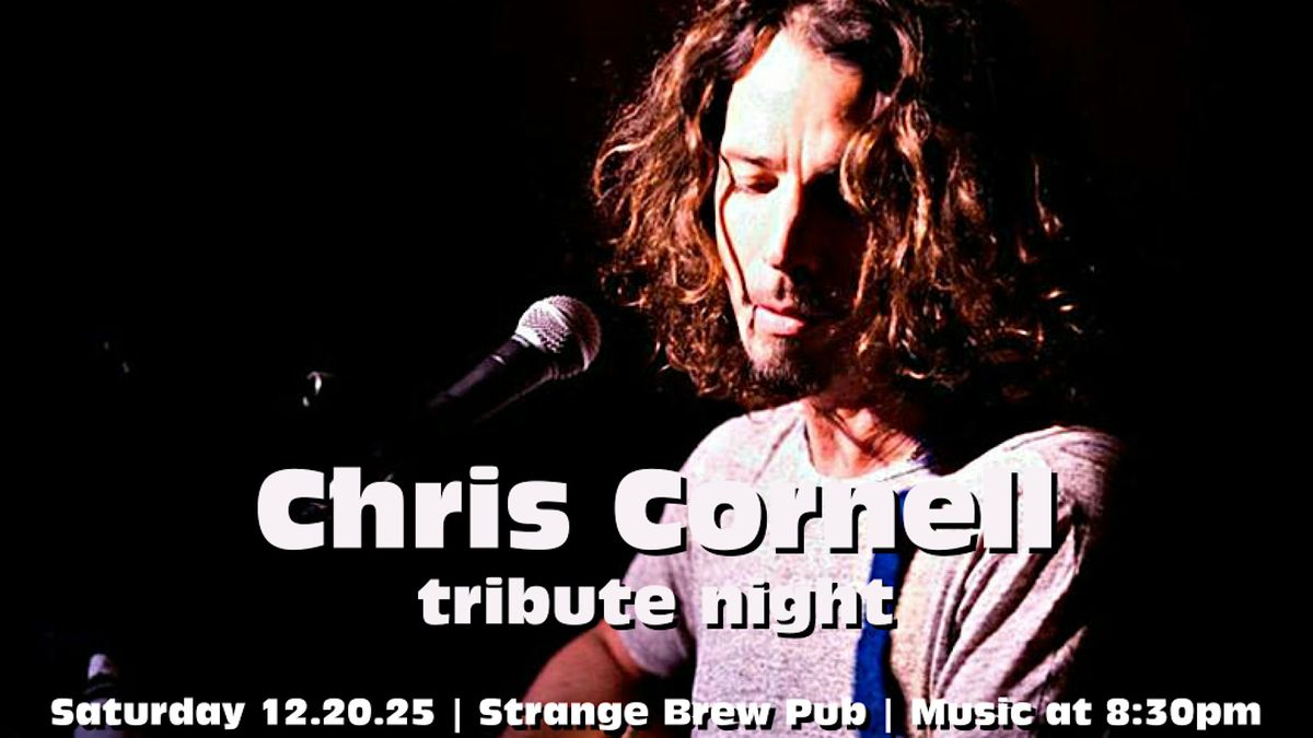 Chris Cornell tribute night