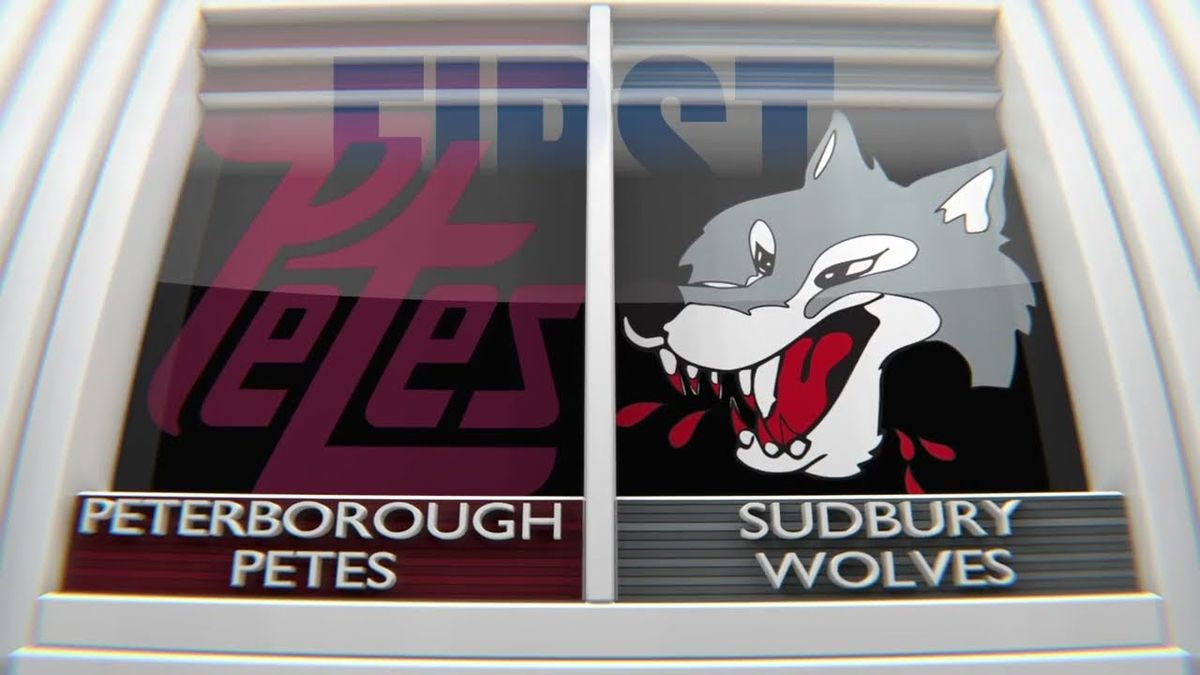 Sudbury Wolves at Peterborough Petes