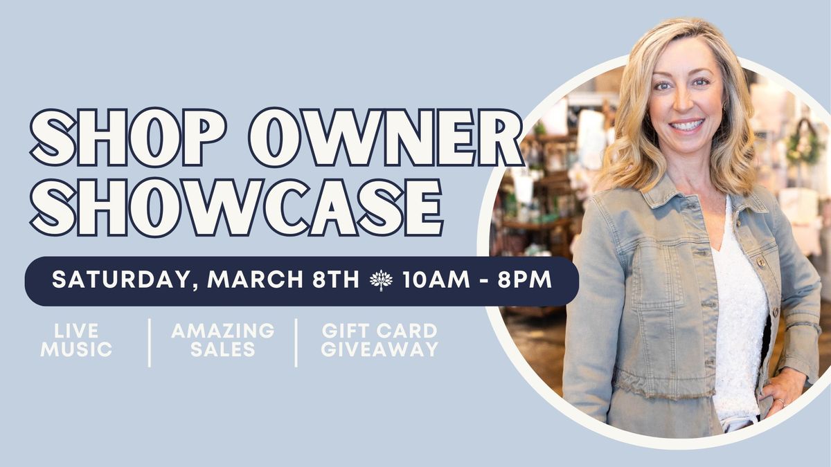 Shop Owner Showcase at Painted Tree Overland Park