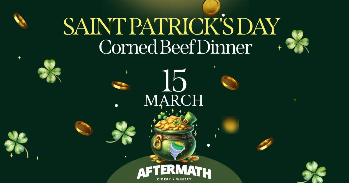 St. Patrick's Day Corn Beef Dinner