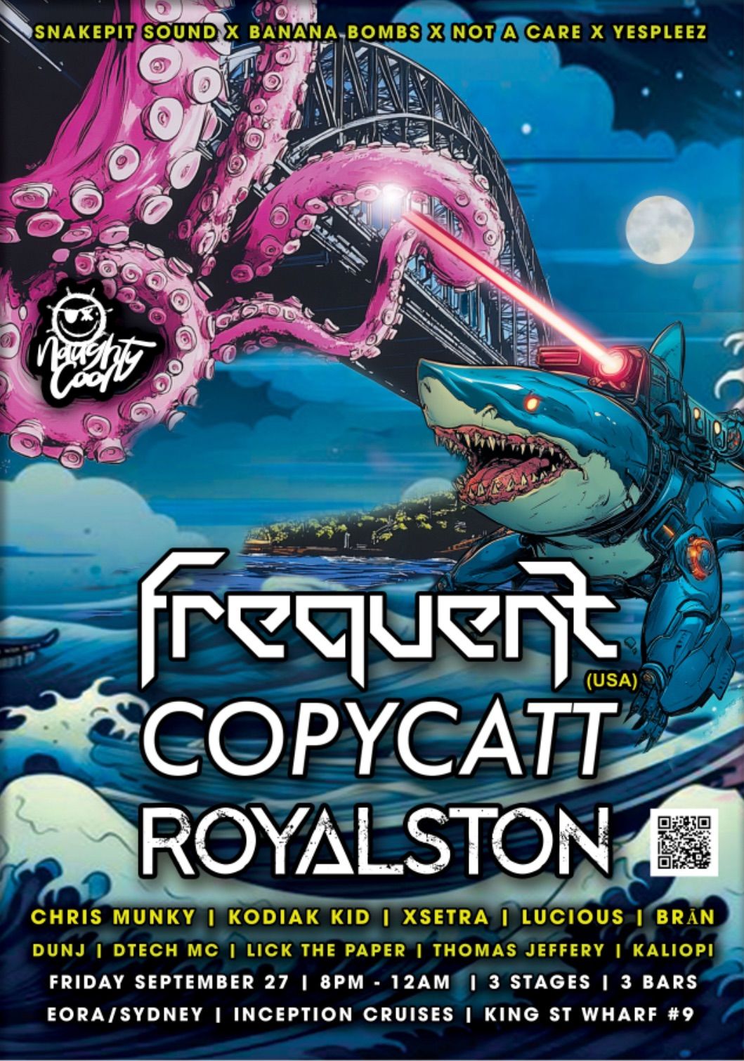 NAUGHTY COOL pres. FREQUENT (USA), COPYCATT, ROYALSTON