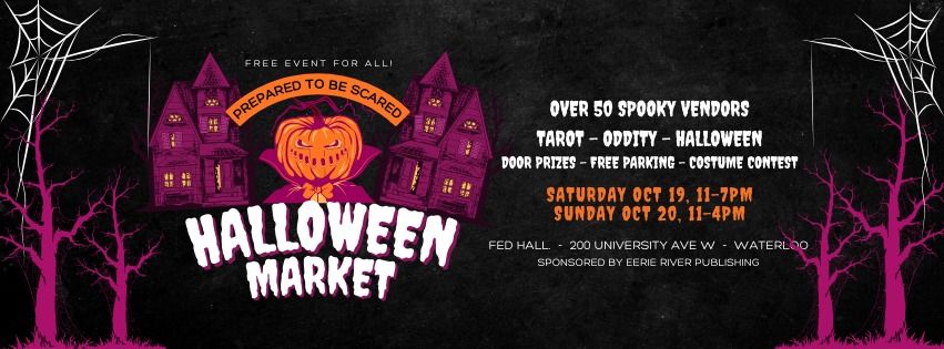 Weekend Halloween Market - Federation Hall - Free Entry!