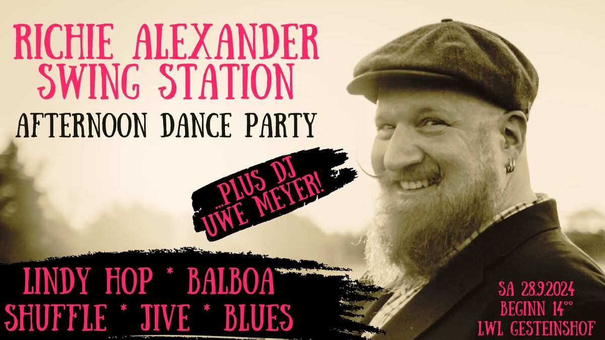 Tanz im Gesteinshof mit der "Richie Alexander Swing Station"