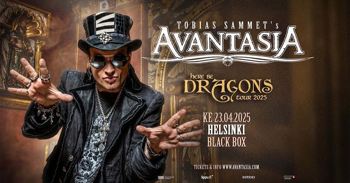 Avantasia - Here Be Dragons \/\/ Helsinki, Black Box