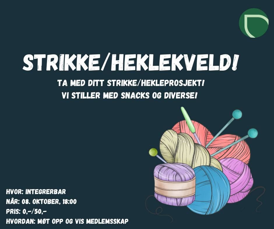 Strikke\/Heklekveld