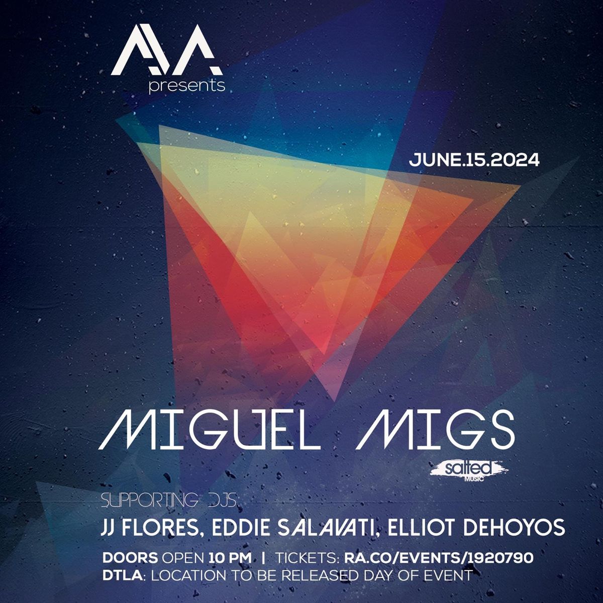 AVA presents: Miguel Migs