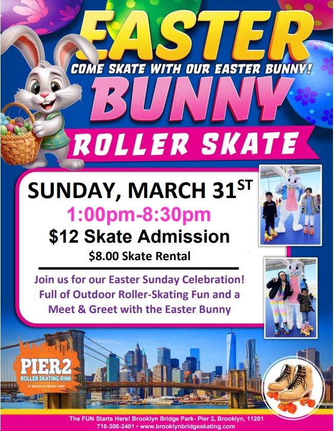Easter Sunday Skate with the Easter Bunny!