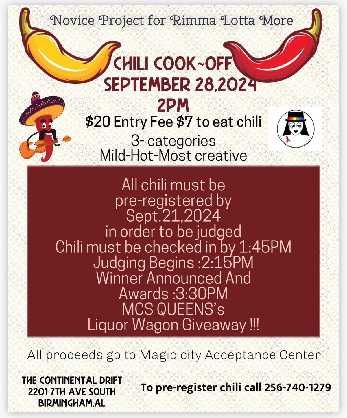 Chili cook off 2024 hosted by Don Dodge