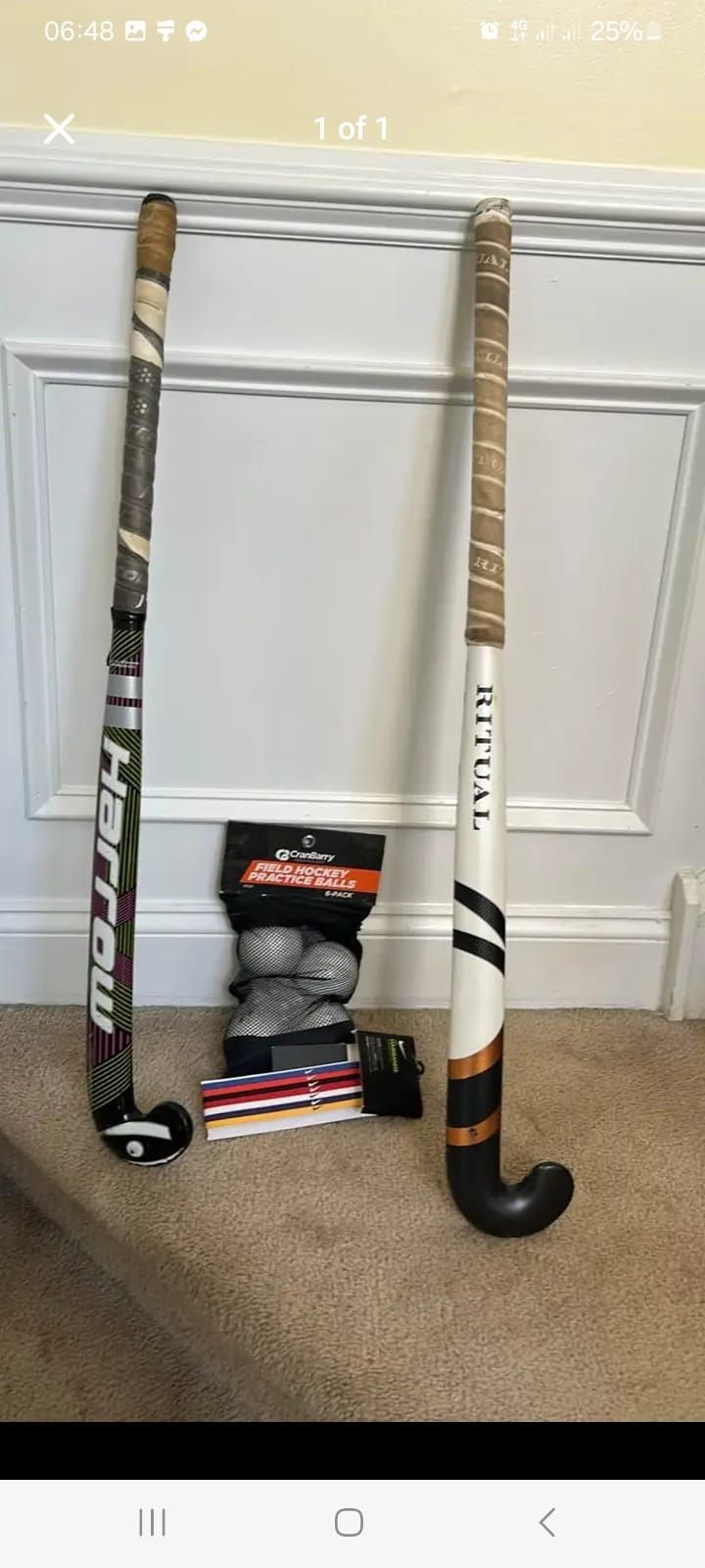 New and Used Field Hockey Sticks Availability