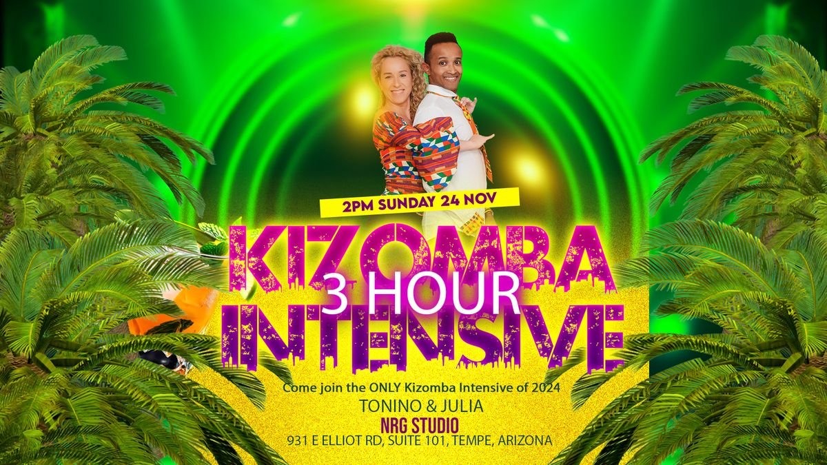 The only 3 Hr Kizomba Semba Intensive of the year 2024