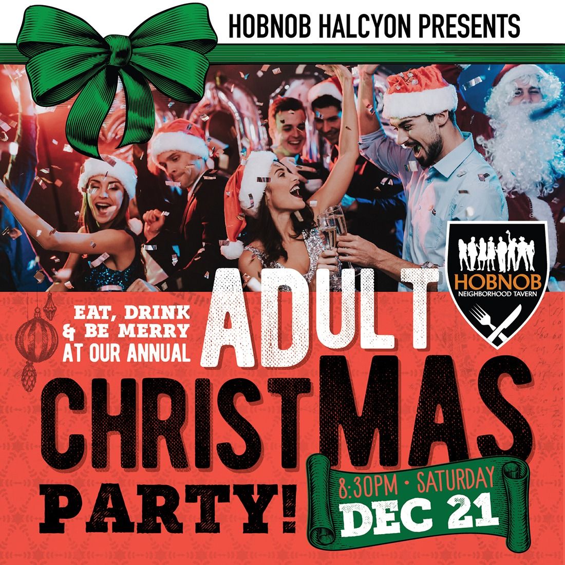 HOBNOB's Adult Christmas Party